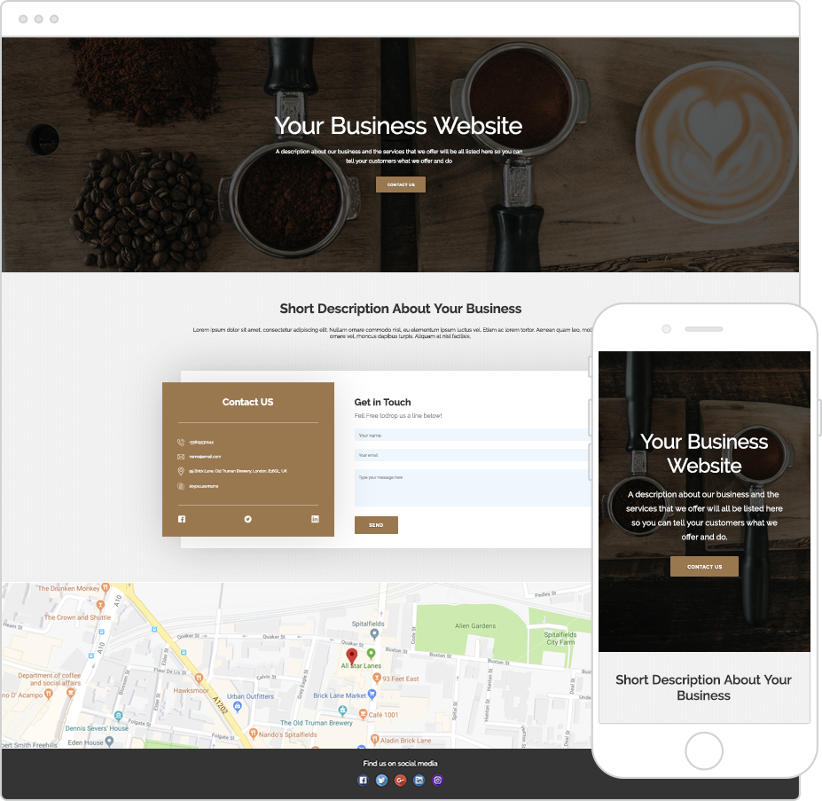 Website Builder 8 Template