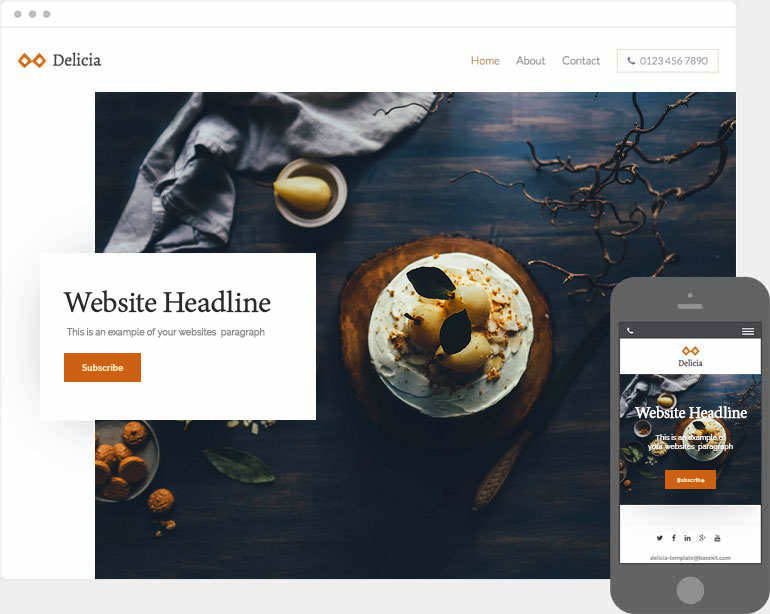 Website Builder 8 Template