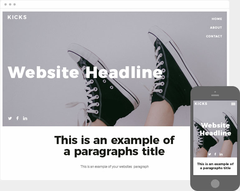 Website Builder 8 Template
