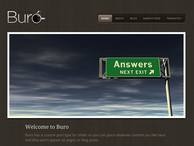 Wordpress Template