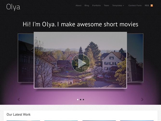 Wordpress Template